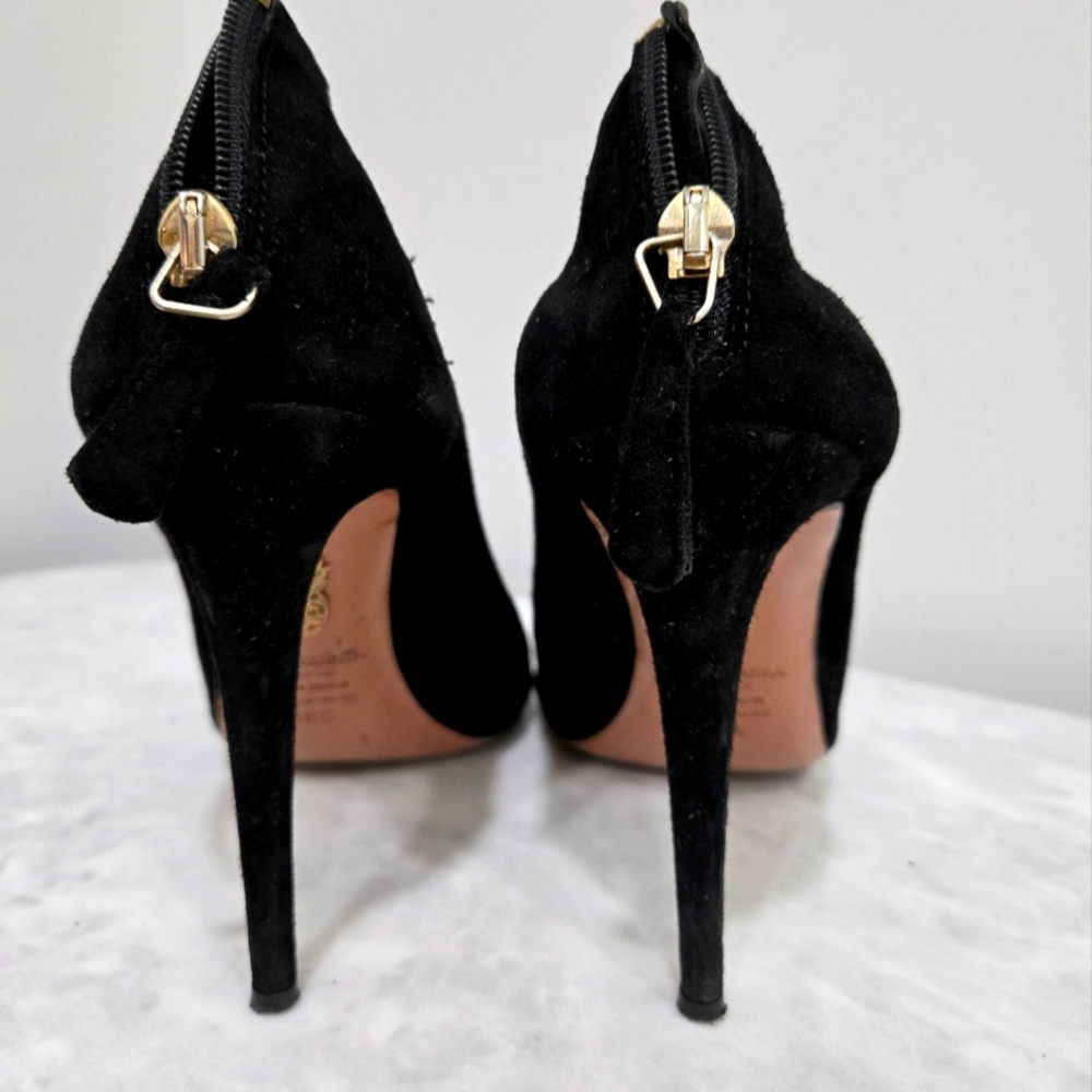 Aquazurra suede pumps